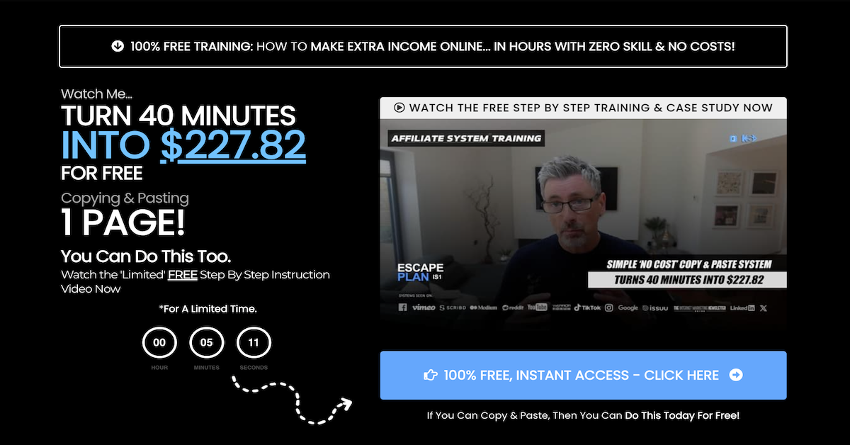 Read more about the article The Escape Plan IS1: Is This $7 Program Your Ticket Out of the 9-to-5 Grind?